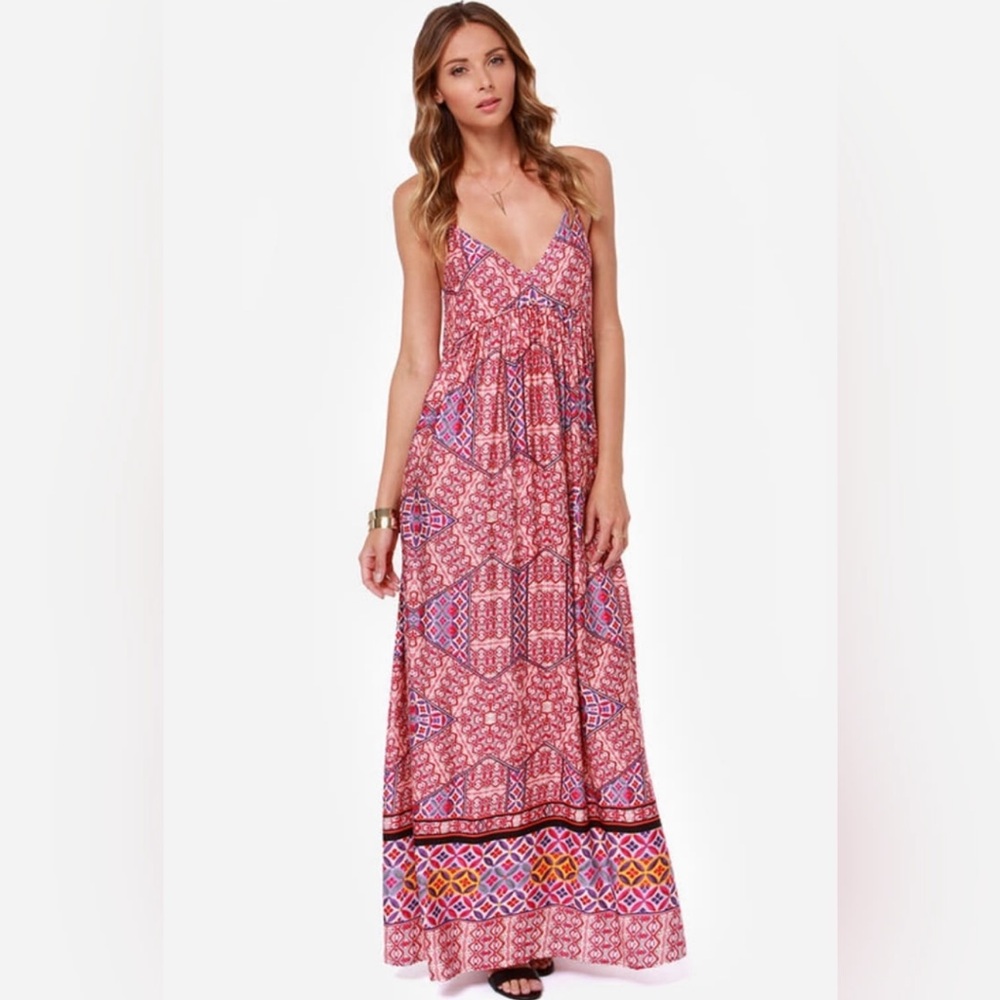 Minkpink red dress